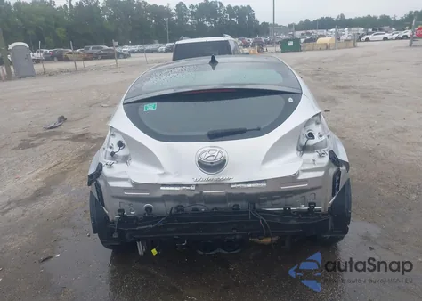 2012 Hyundai Veloster Base W/Gray z USA, uszkodzony, nr VIN KMHTC6AD1CU034787